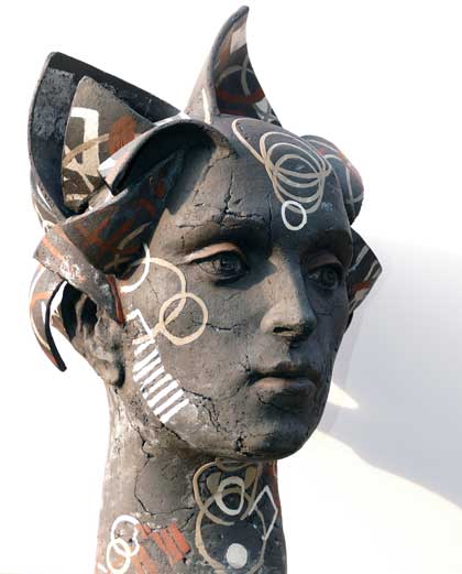 Skulptur Keramik Margit Bauer 2017
