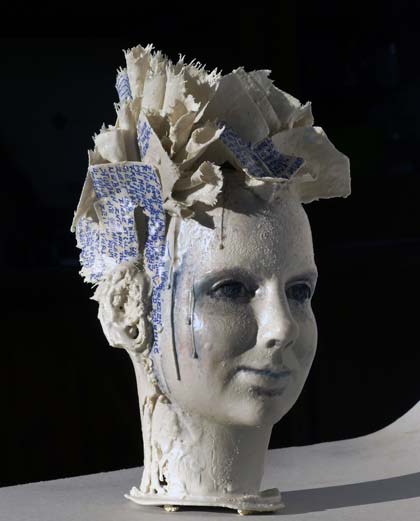 Skulptur Porzellan Margit Bauer 2020