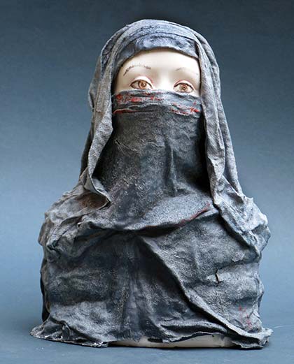 Skulptur Porzellan Margit Bauer